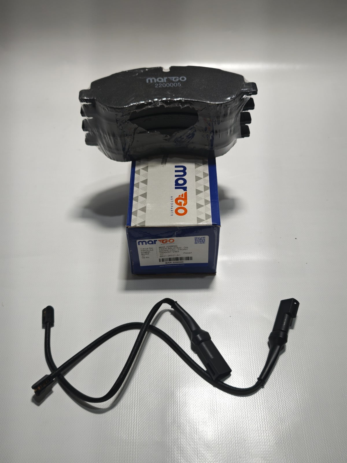 Front Brake Pads Set For FORD TRANSIT CUSTOM V362 2.0D 2015 - On 2006028