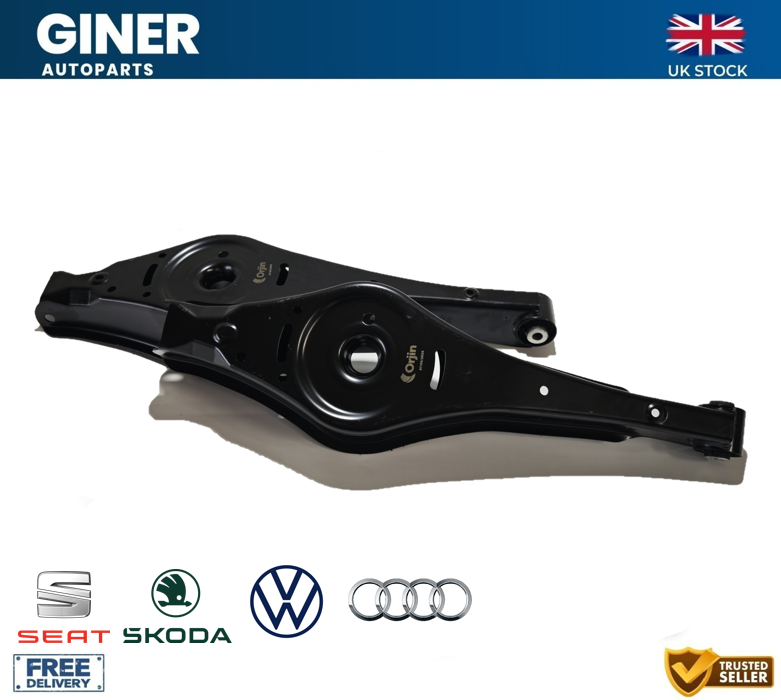 2x Rear Suspension Control Arm & Bolts For VW Golf MK5 MK6 Passat 1K0505311AB