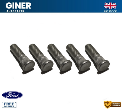 5X Wheel Bolt Stud Nut M12 X 42mm For Ford C-Max Fiesta Focus Mondeo 1473166