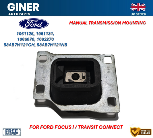 Gearbox Engine Mount Mounting For Transit Connect 02-13 Focus 98-04 1133019