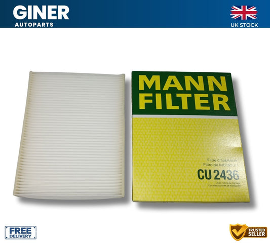 For Ford Fiesta Mk7 Mk8 B-Max EcoSport MANN Carbon Pollen Cabin Filter 1566997