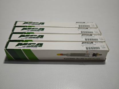 MGA Mercedes 4X Heater Glow Plugs A0011597301 A0011598001 0011597301 0011598001