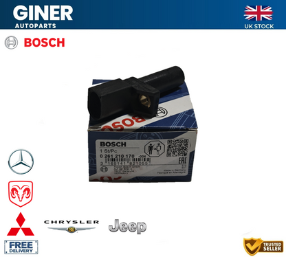 Bosch RPM / Crankshaft Sensor 0261210170 05080352AA 5080352AA A0031532728 DG7S