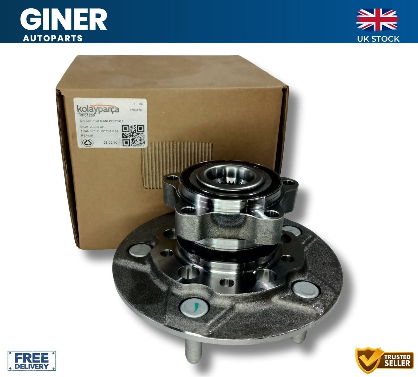 For Ford Transit FWD Mk8 Tourneo Transit Custom Front Wheel Hub Bearing 1769170