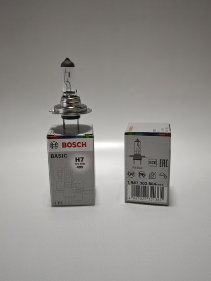 Bosch 2x H7 12V Genuine ECO Headlamp BULB For Ford / BMW / Mercedes / Land Rover