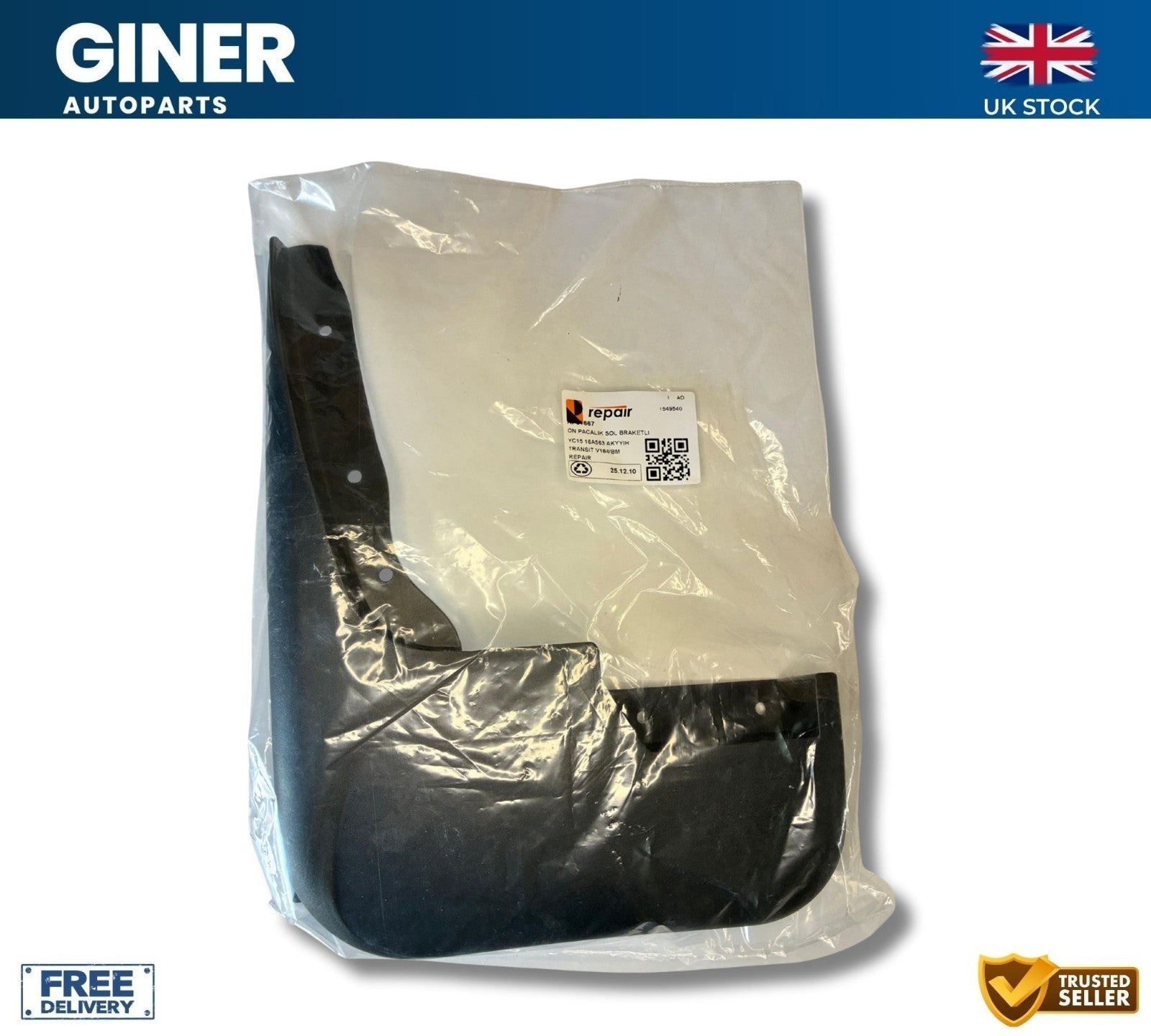 REPAIR Genuine Front Right Mud Flap Guard For 2000-2014 Ford Transit Mk7 4056003