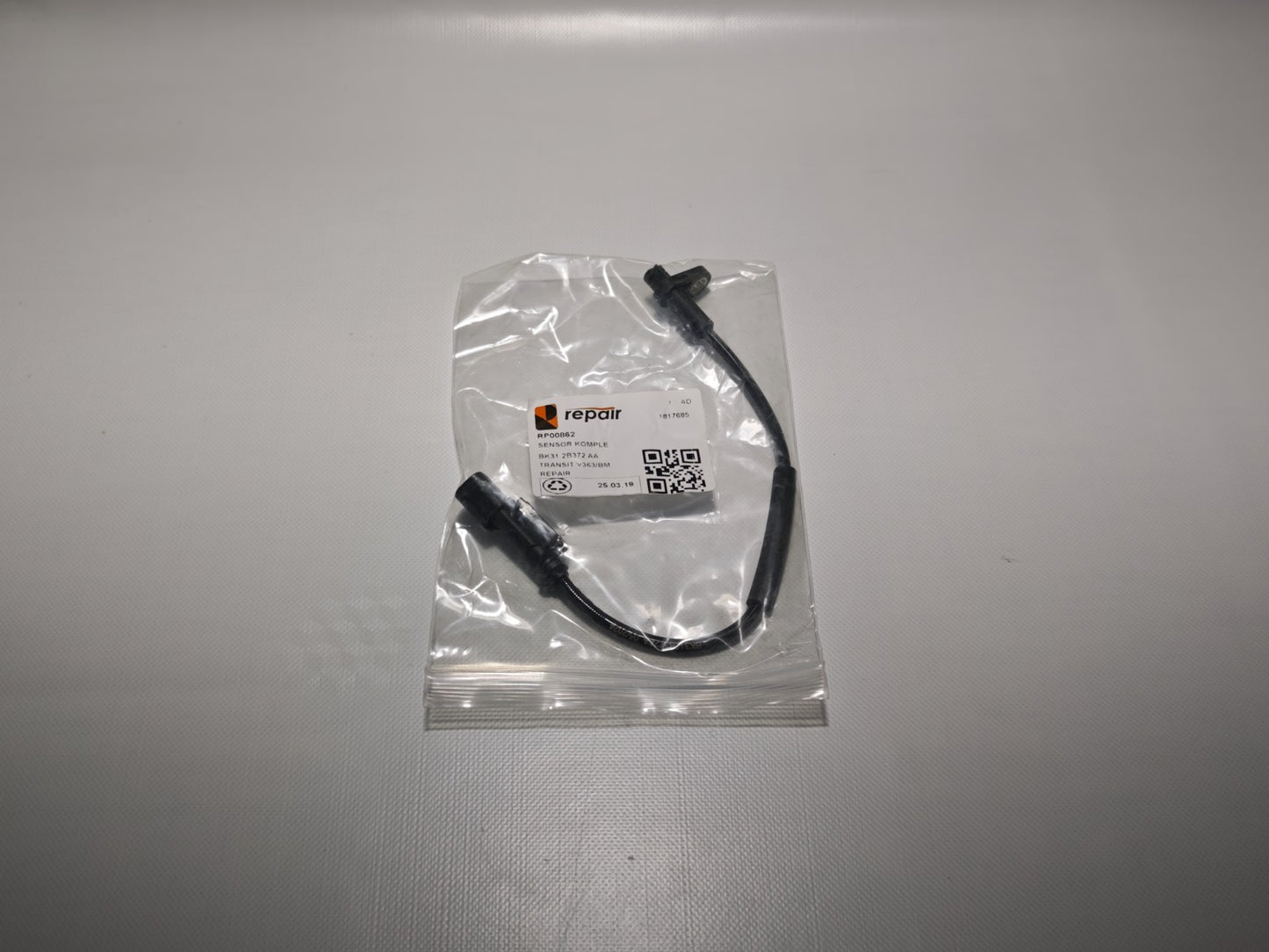 Ford Transit Twin Wheel Front Abs Sensor Mk8 2.2 Rwd 14 On 1817685 BK31 2B372 AA