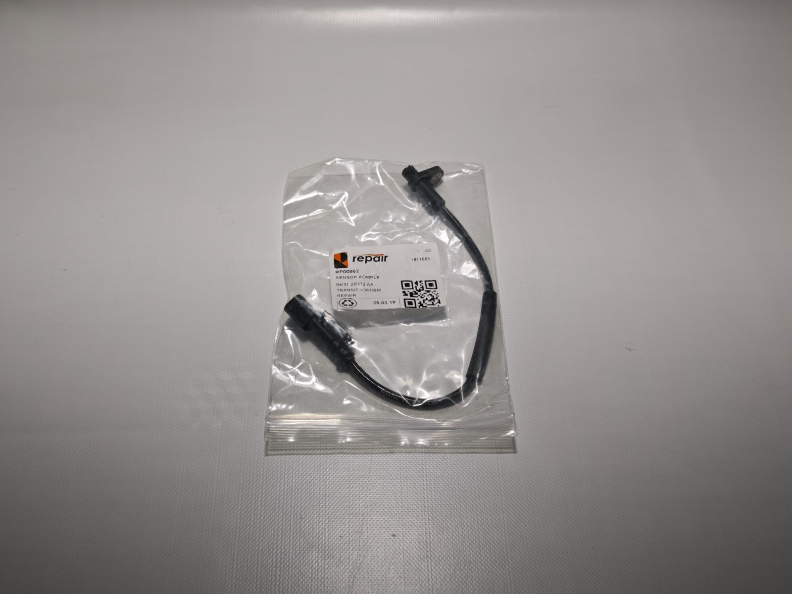 Ford Transit Twin Wheel Front Abs Sensor Mk8 2.2 Rwd 14 On 1817685 BK31 2B372 AA