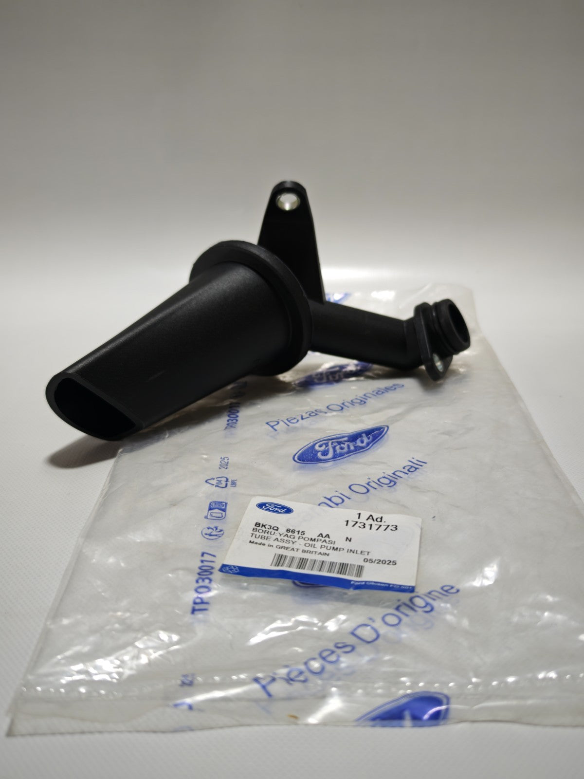 Genuine Ford Oil Pump Inlet Tube 1731773 For Ford Transit Mk7 - MK8 2016 - 2018