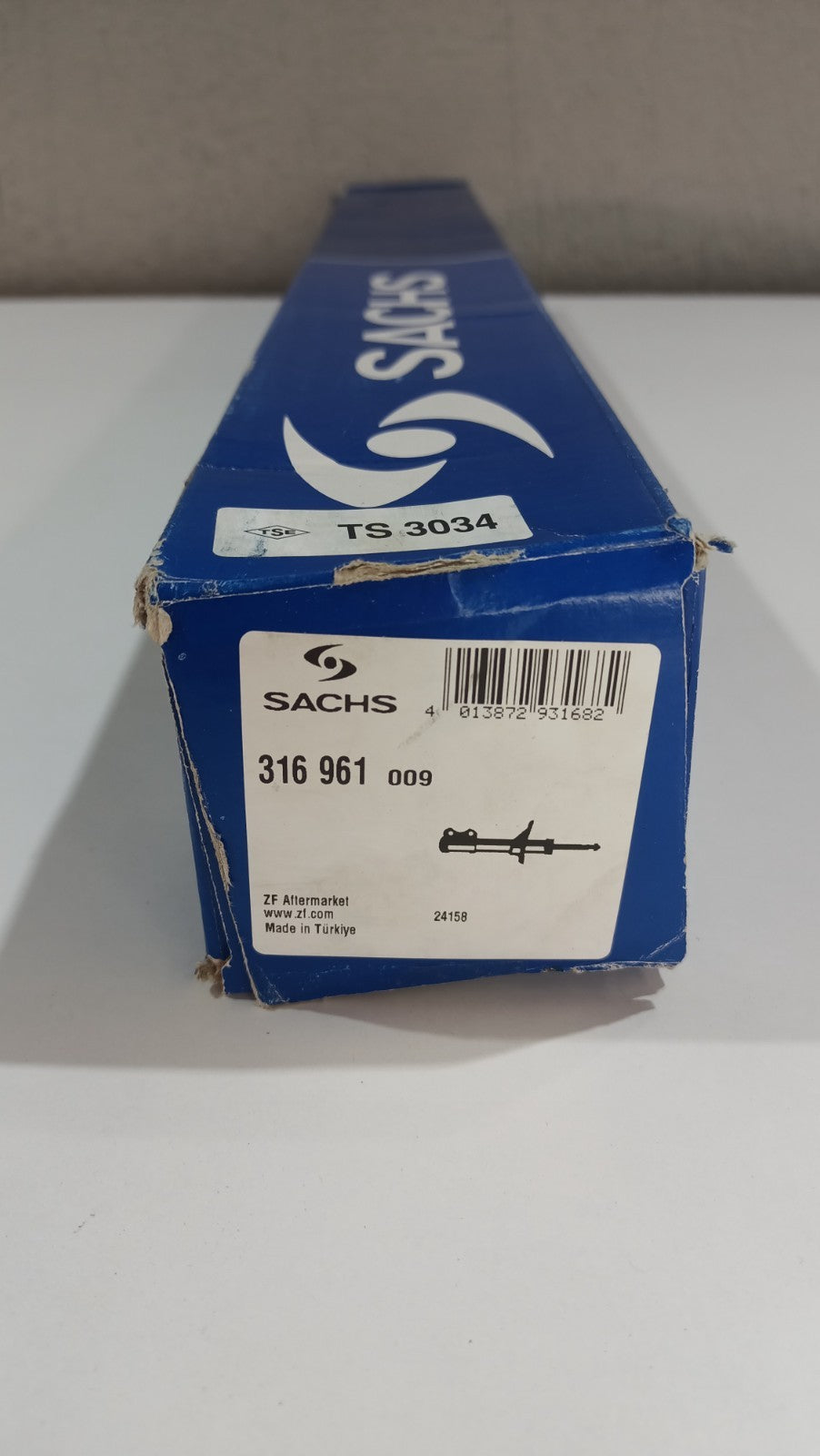 For Ford Transit V363 2.0 Mk8 Rear Shock Absorber 1x SACHS 316961 2014-On