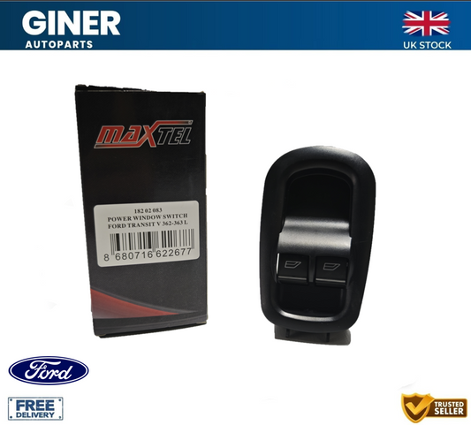 Drivers Side Door Double Window Switch For Ford Transit Custom MK8 2014+ 1791339