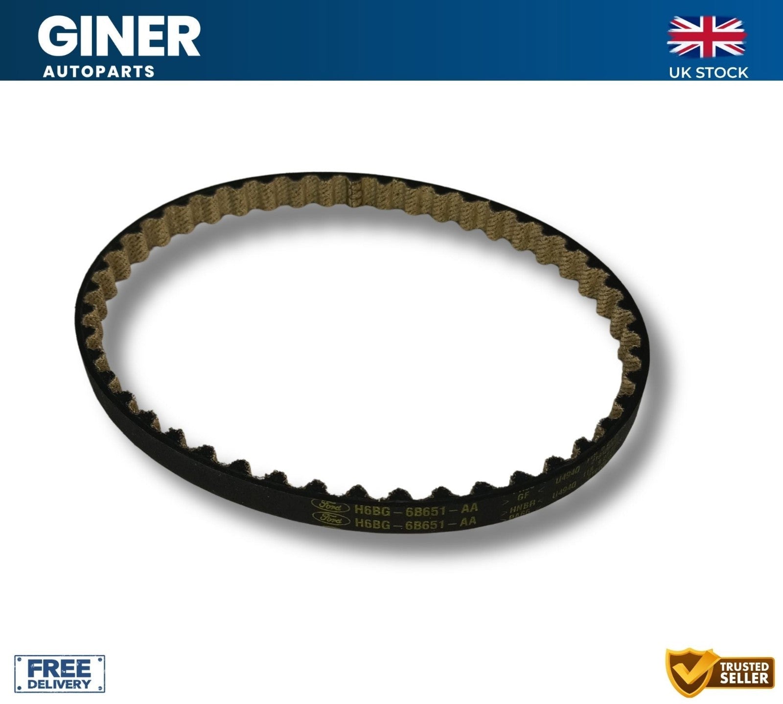 Ford Original Timing Belt For Ford Transit/Puma/Focus IV 2207498 H6BG6B651AA