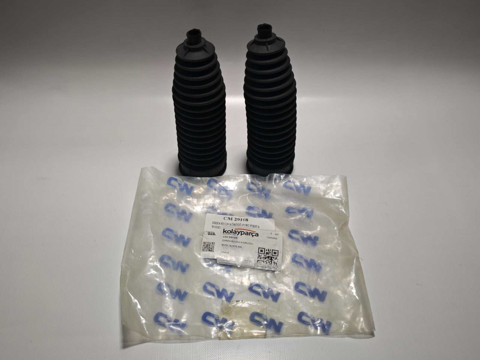 2x Steering Rack Boots For FORD FIESTA 2008 on Gaiter Bellow 1545456