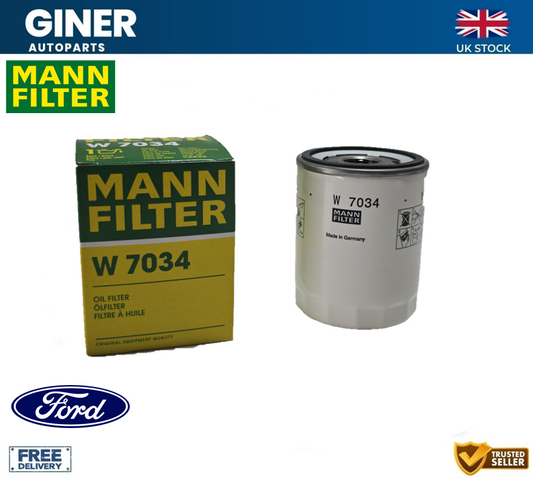 MANN Genuine Oil Filter Top Quality For Ford Transit Custom/V363 2.0 EcoBlue
