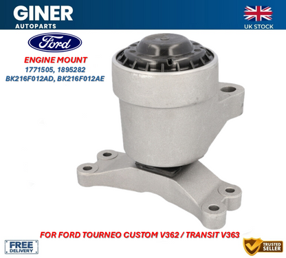 Engine Mount For FORD TRANSIT CUSTOM V362 TDCi 2.2D Right 2012 on 1771505